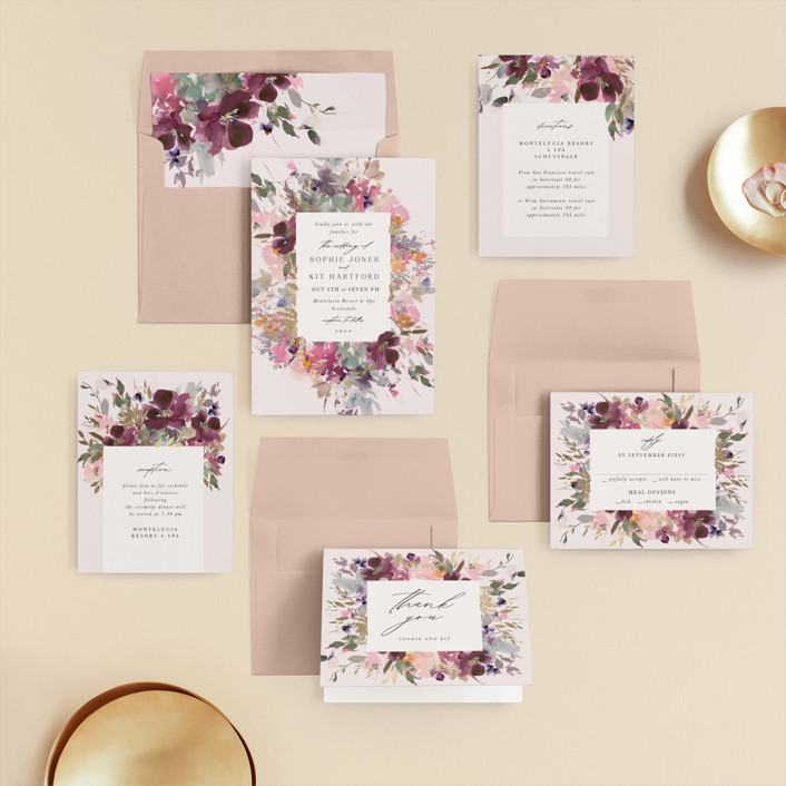 5 Trending Wedding Invitations for 2022 with Minted