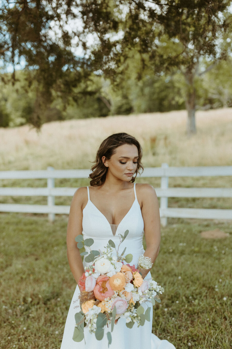 Nashville Summer Citrus Wedding Inspiration Michelle Johns Photography