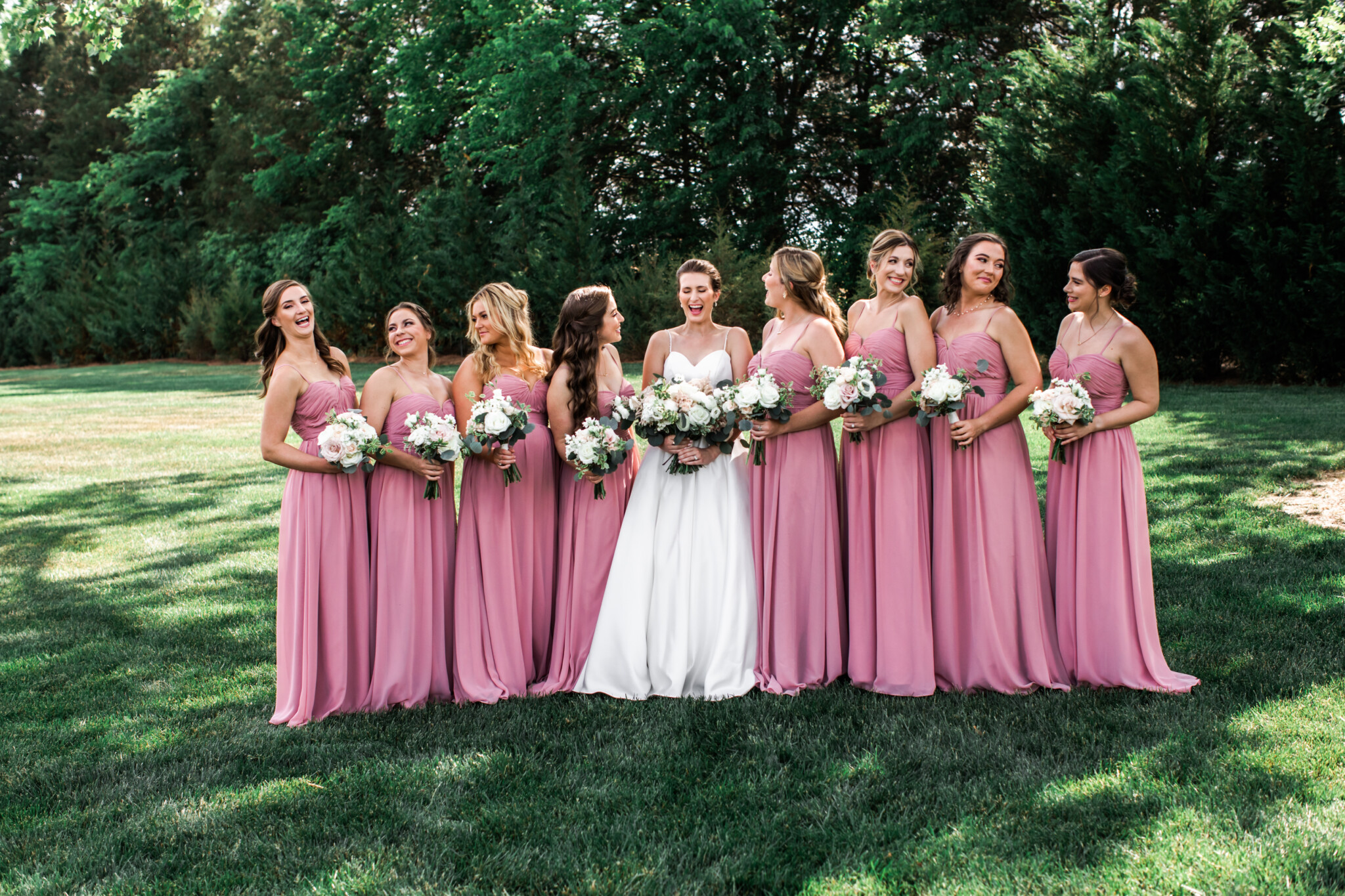 Mauve Pink Bridesmaid Dresses