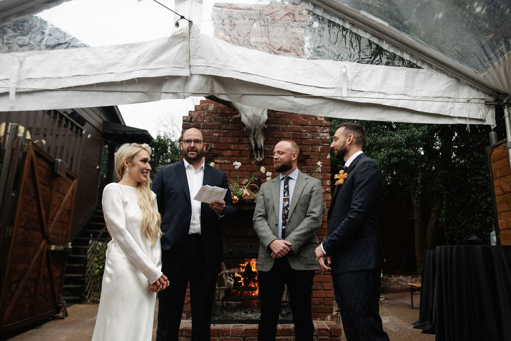 Creative Nashville Wedding at The Public House at Urban Cowboy