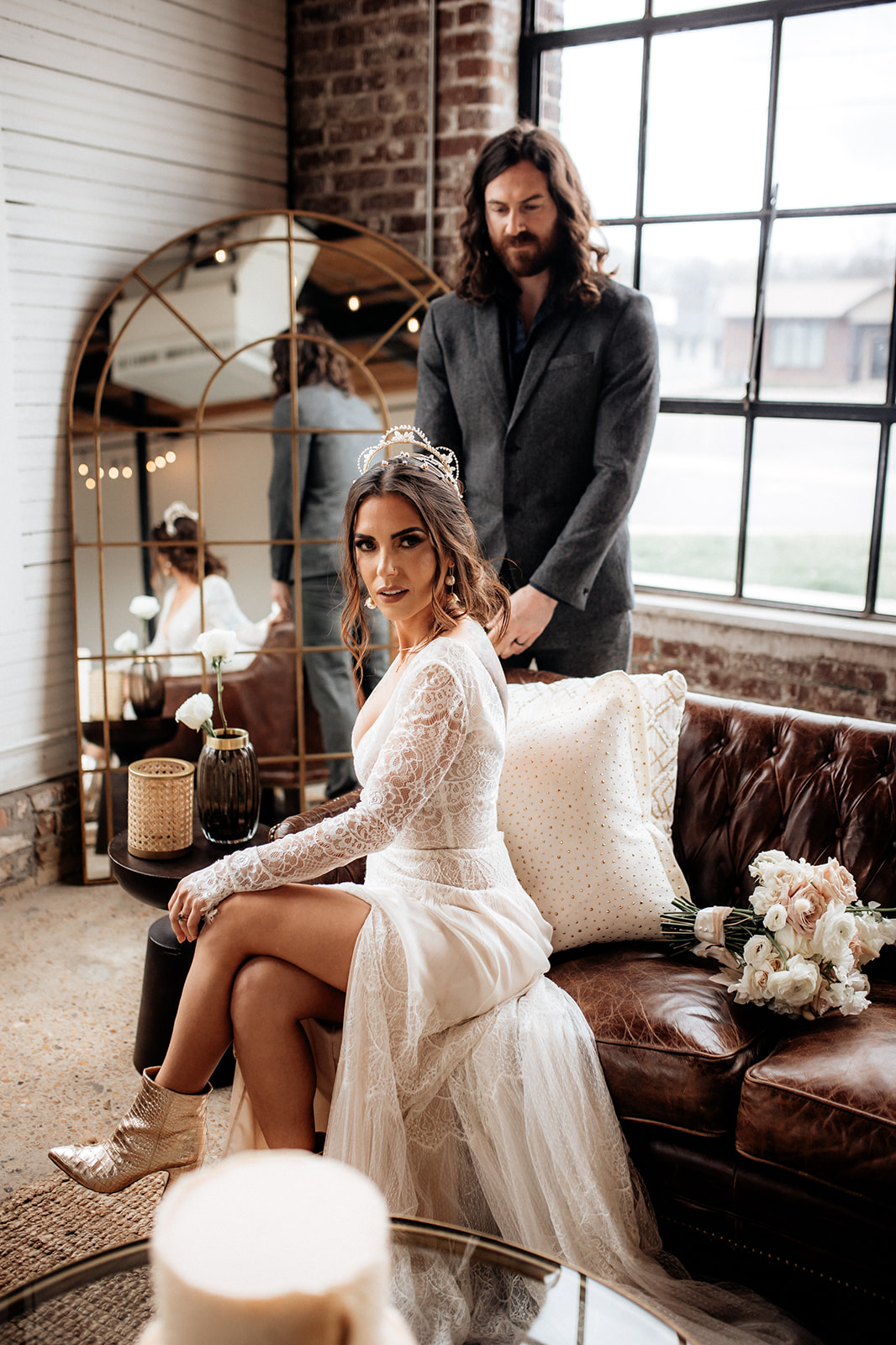 Nashville Rock and Roll Wedding at Industrial Venue