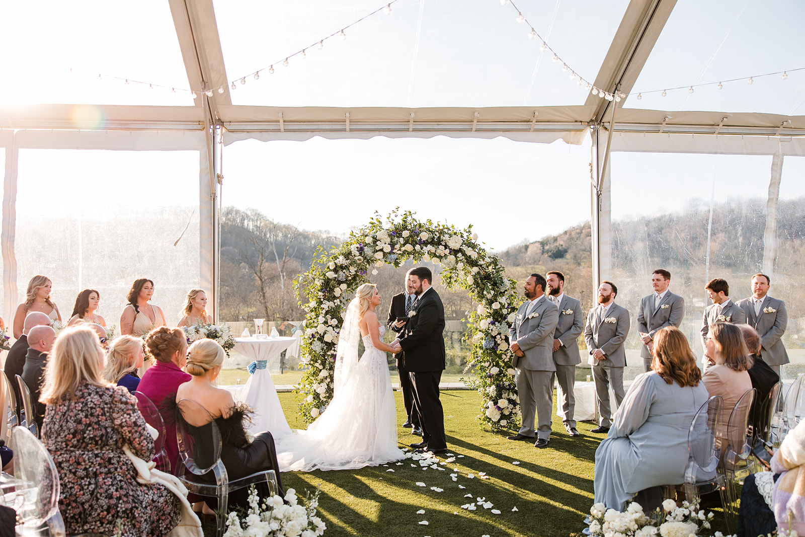 Diamond Creek Farms Wedding Ceremony Nashville
