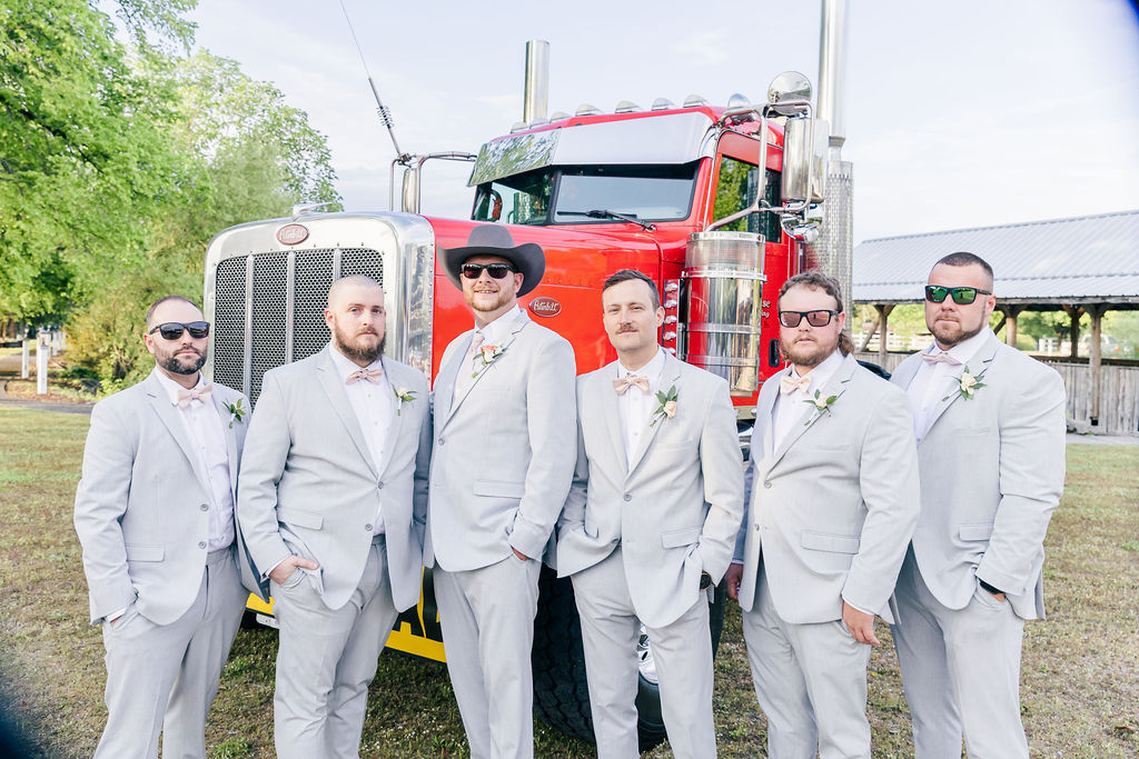 Semi Truck Wedding Photography