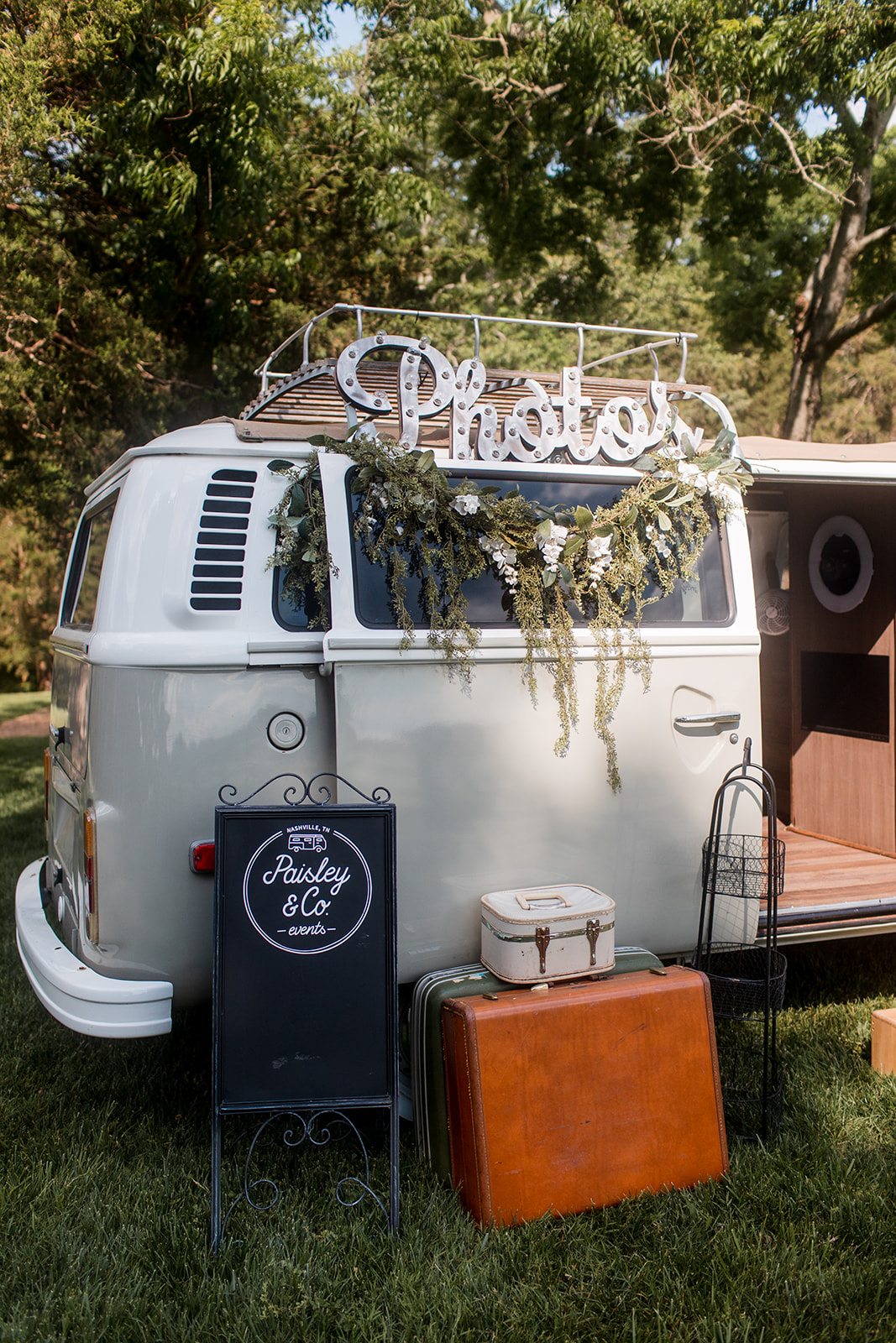 Vintage Van Wedding Photo Booth
