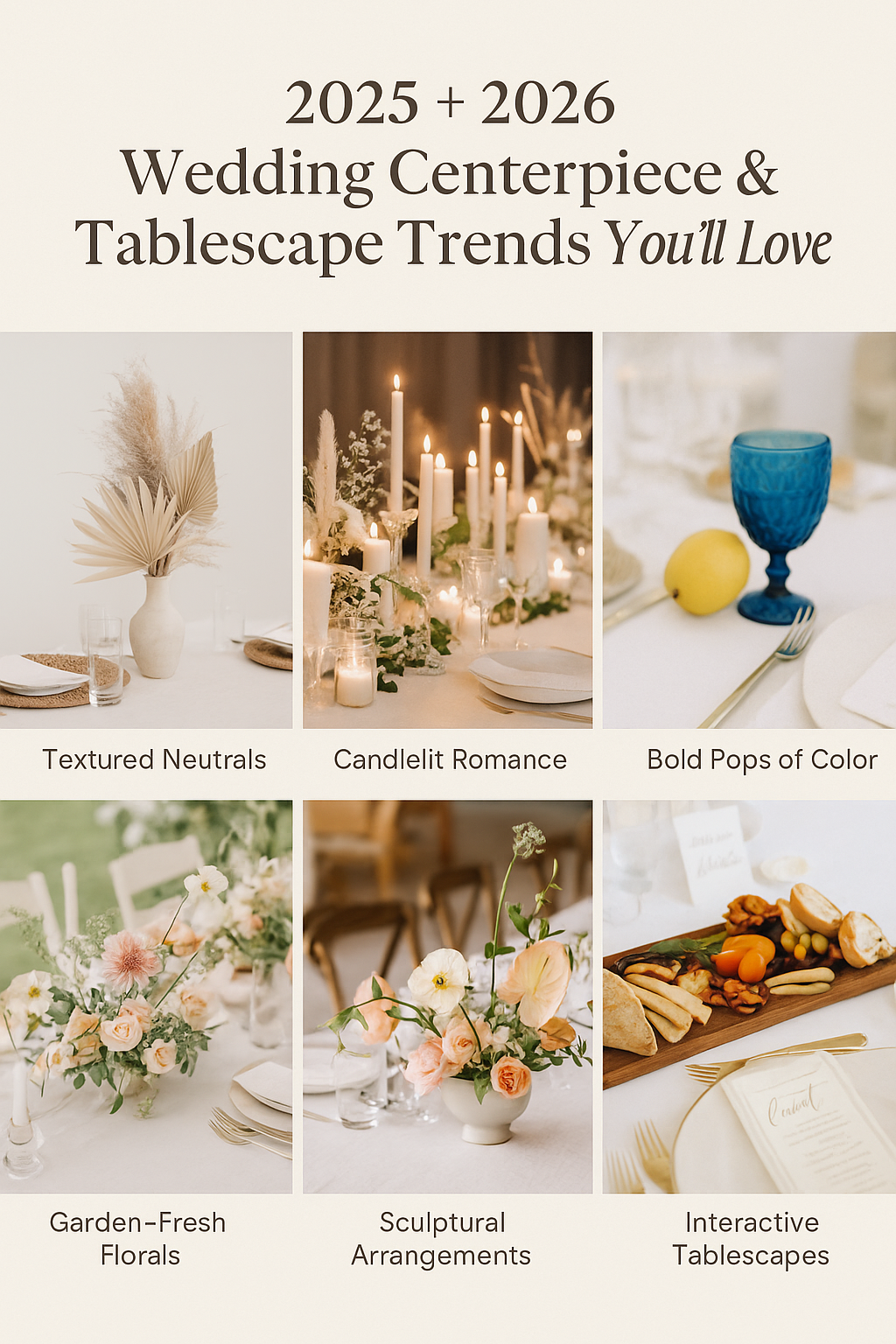 Wedding Centerpieces Tablescape Trends 2025 Beyond