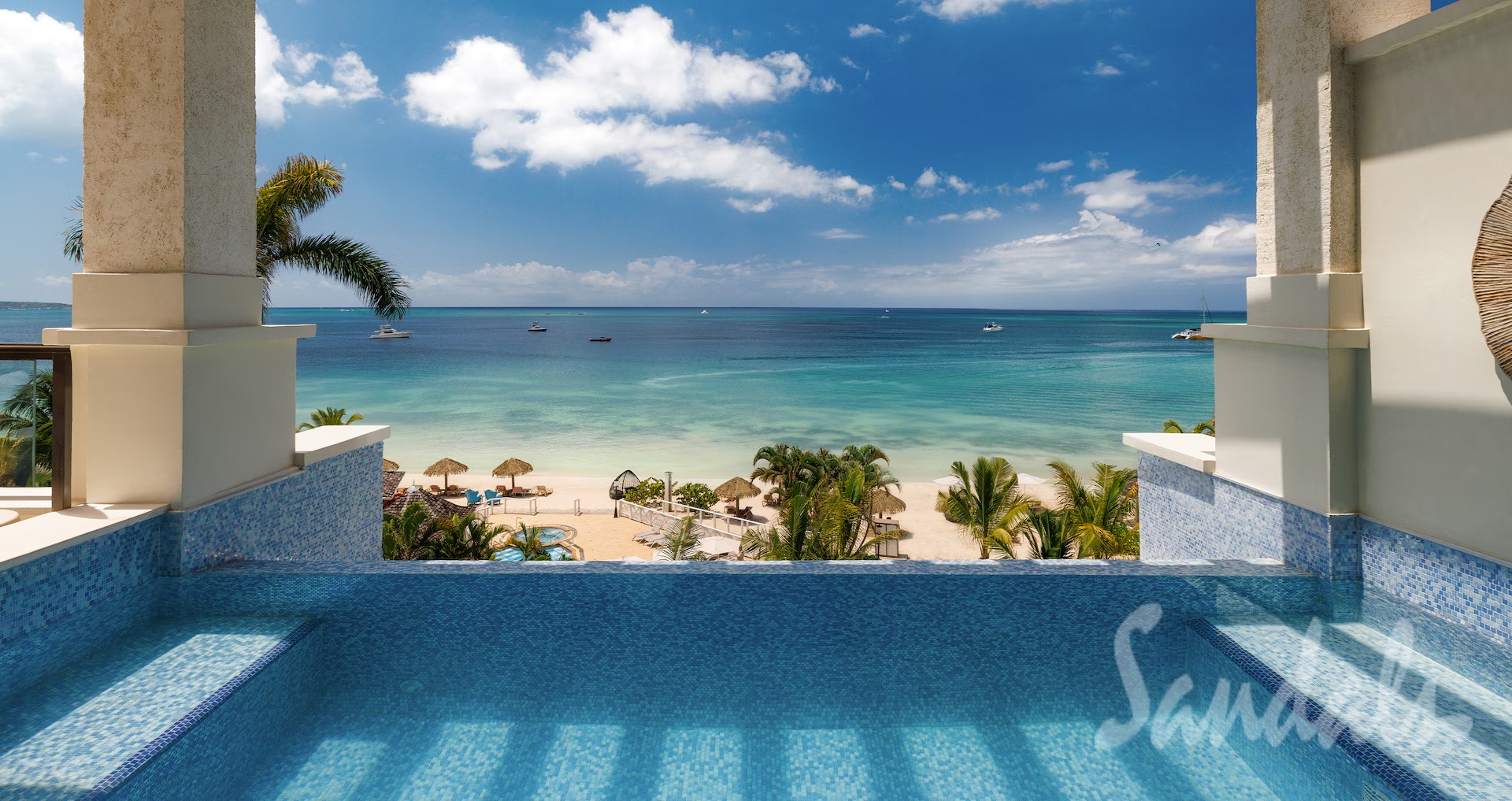 Negril Bamboo Grove One Bedroom Skypool Butler Suite w Roof Terrace 0 - Top 5 Pool Suites with 2 Travel Anywhere Negril Bamboo Grove One Bedroom Skypool Butler Suite w Roof Terrace 0
