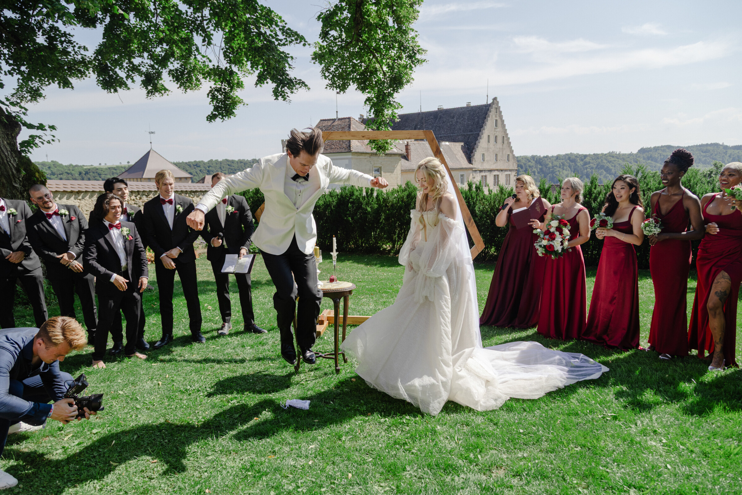 Comedian Mario Adrion's Wedding to Veta Horwitz