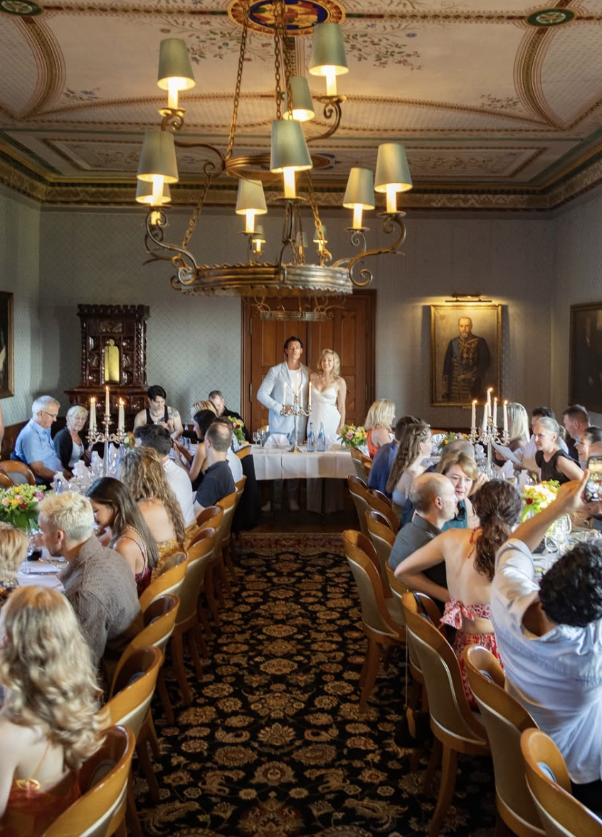 Comedian Mario Adrion's Wedding to Veta Horwitz