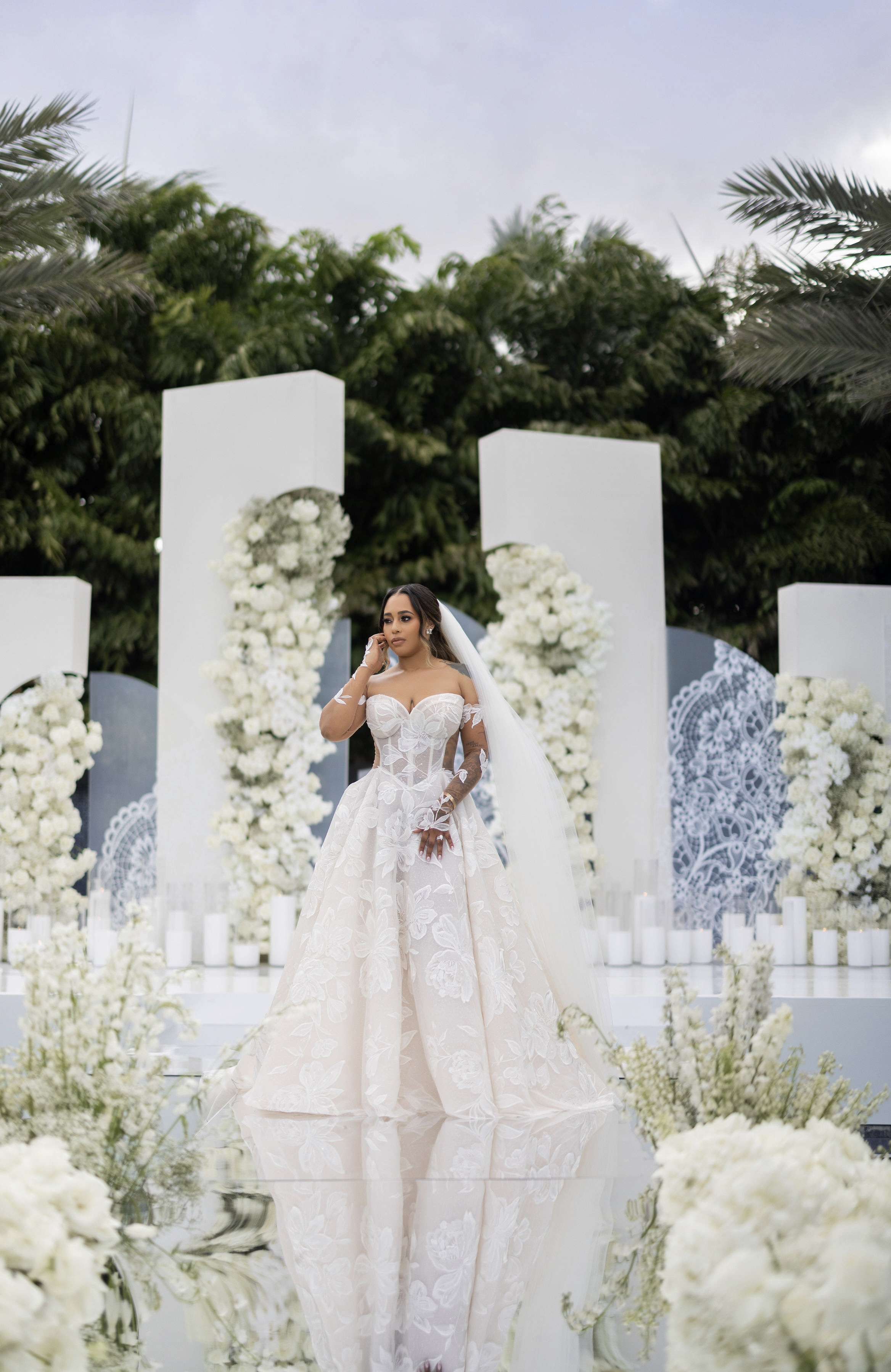 NFL Player Chris Thompson and Makeup Artist Kash Thompson's Wedding