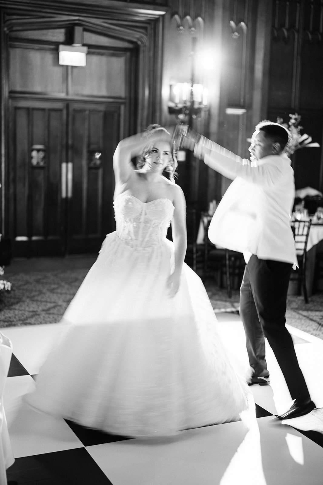 Chicago Wedding with Nashville Wedding Choreography Curtsy Ballroom
