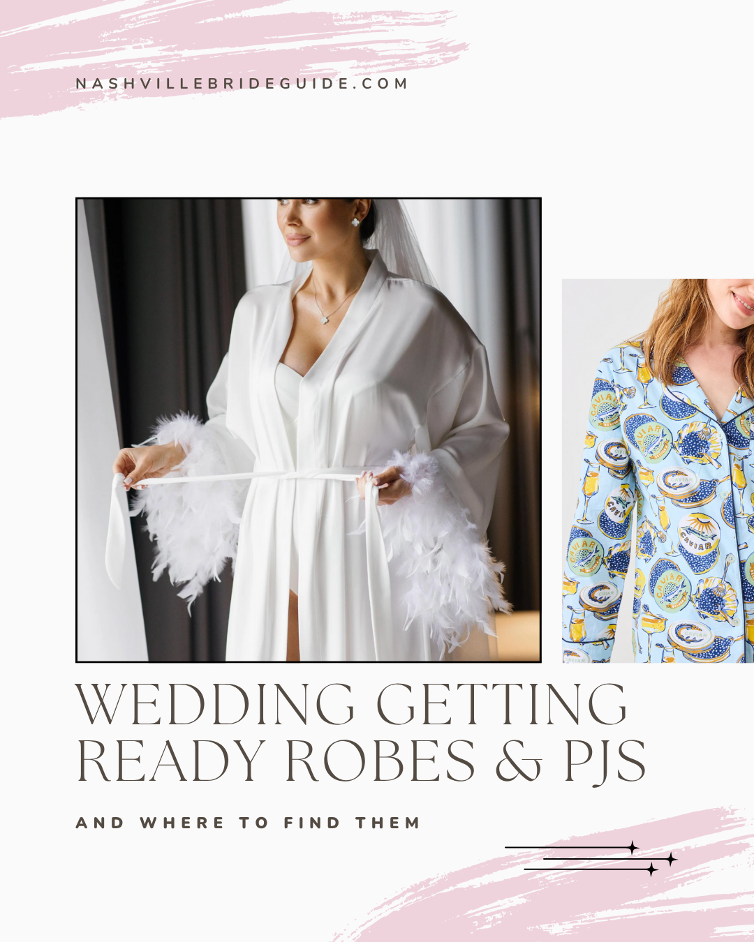 1 - Wedding Morning Must-Haves: The Best Wedding Robes and PJs for Brides and Their Bridal Parties Wedding Morning Must-Haves: The Best Wedding Robes and PJs for Brides and Their Bridal Parties