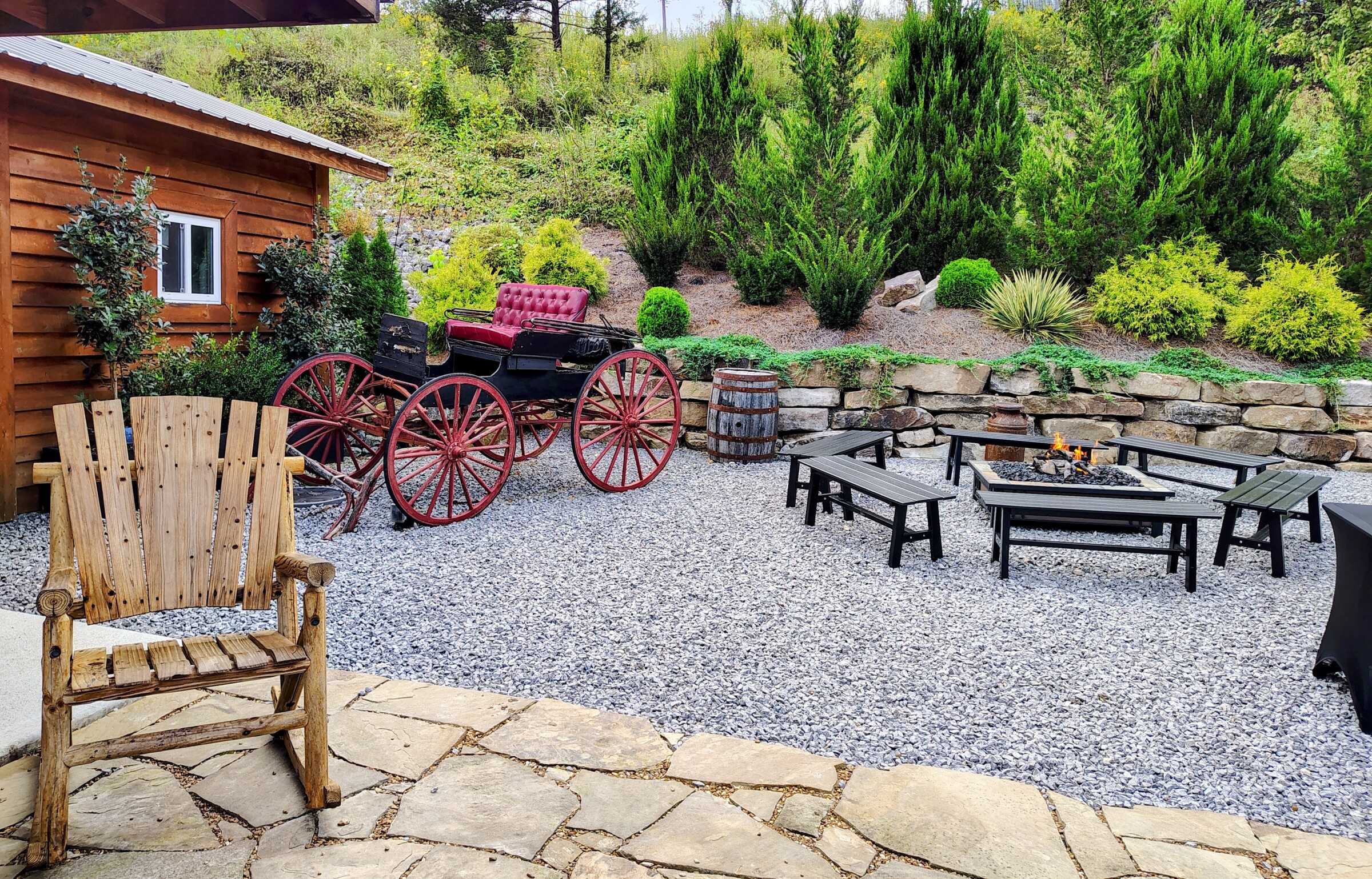 Rustic Elegance Tennessee Event Venue Wedding Rain Plan