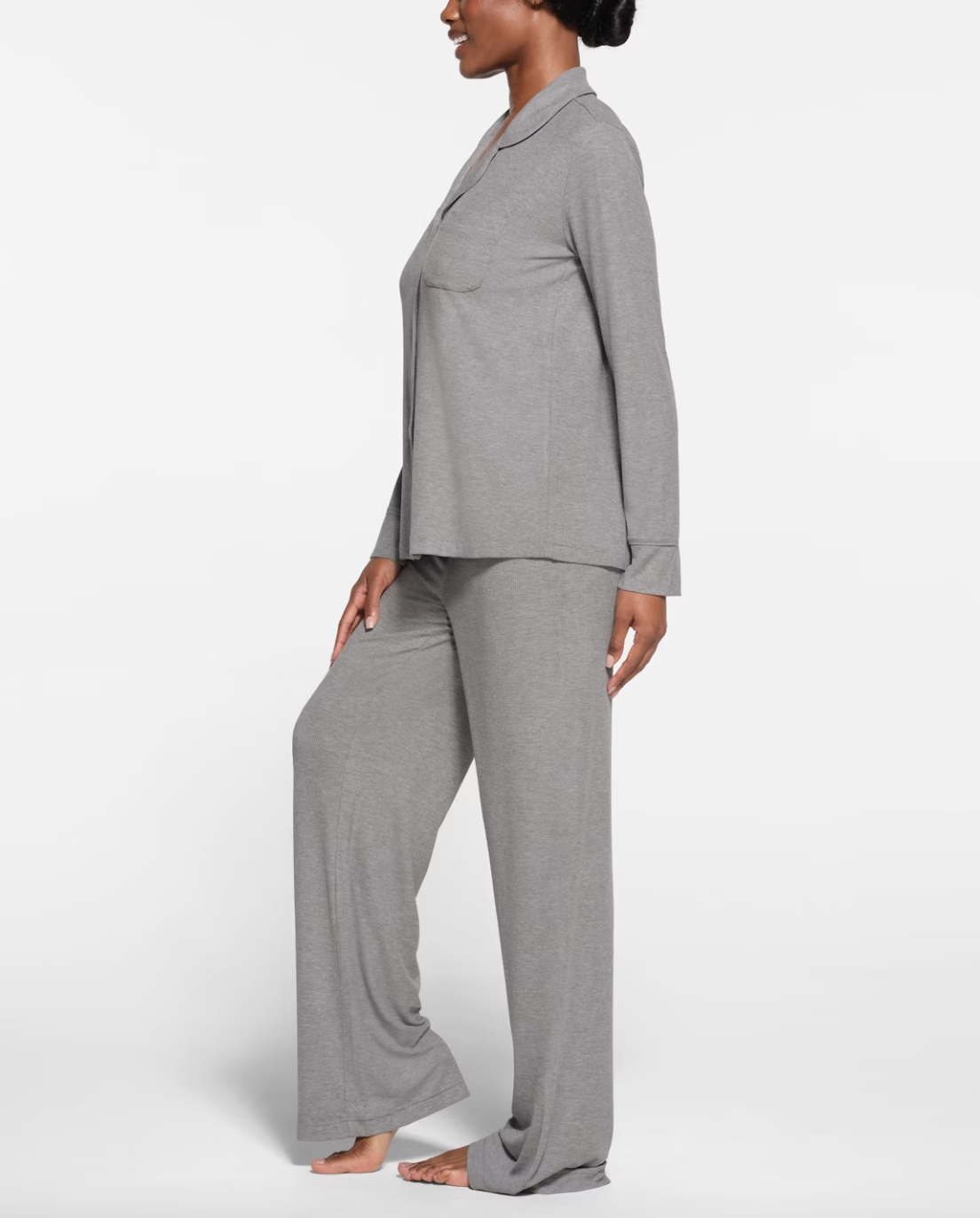 SKIMS Soft Lounge Sleep Set 2 - Wedding Morning Must-Haves: The Best Wedding Robes and PJs for Brides and Their Bridal Parties SKIMS Soft Lounge Sleep Set 2
