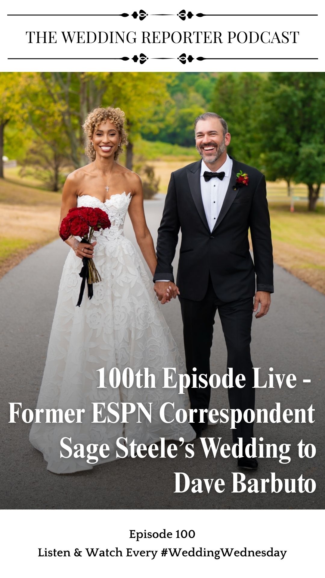 Ep. 100 Sage Steele IG Cover