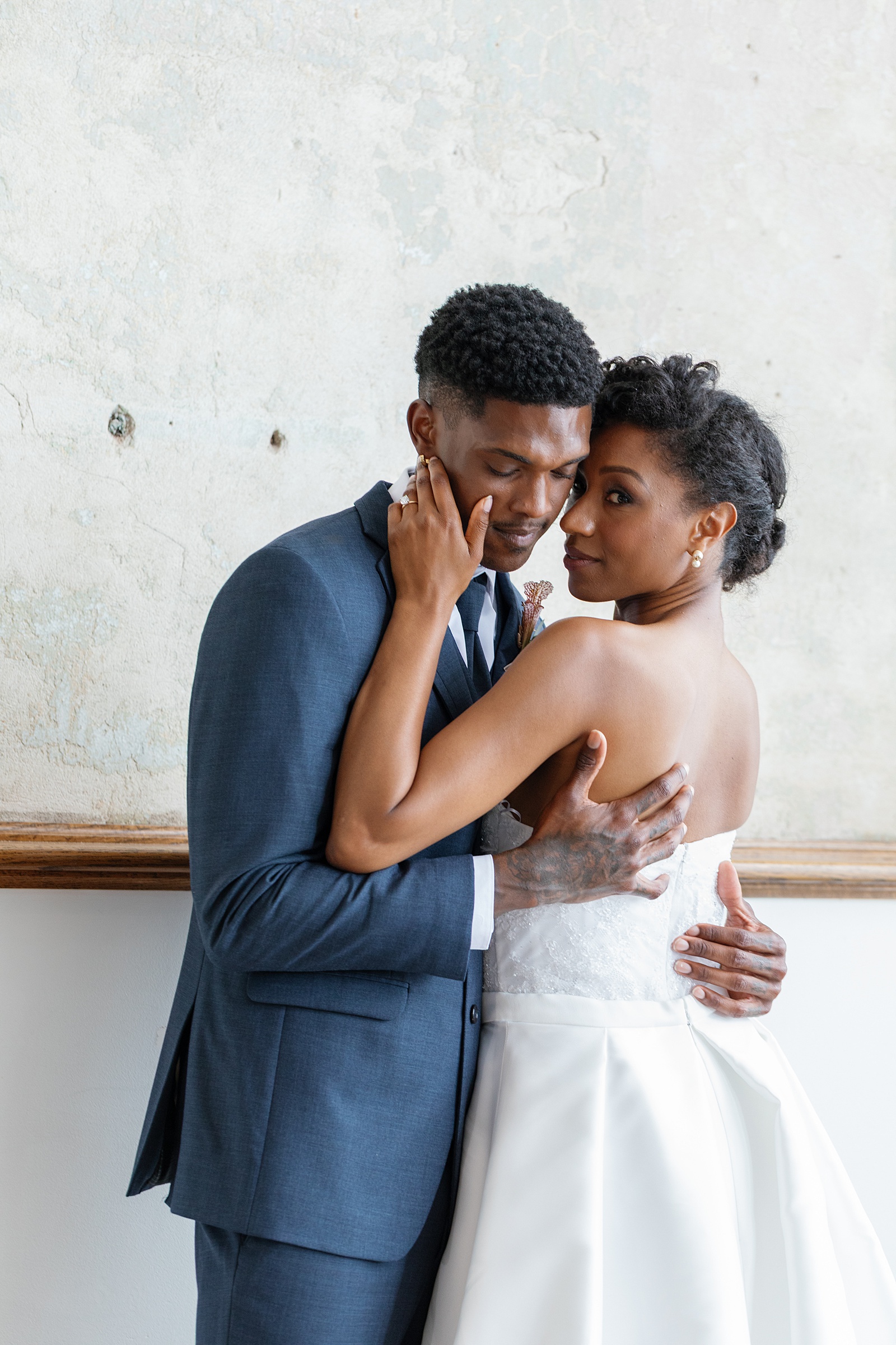 east nashville wedding inspired by lotus darien photography 24 - Lotus-Inspired Styled Shoot in the Heart of East Nashville East Nashville Lotus Inspired Wedding at Wilburn Street Studio