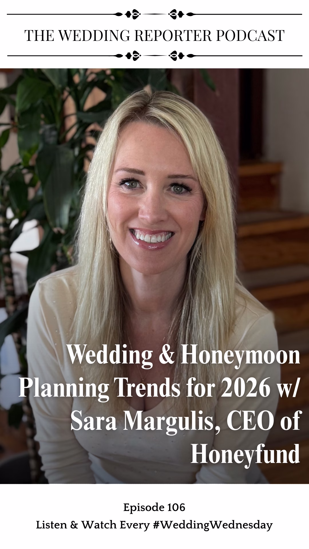 Ep. 106 Honeyfund CEO Sara Margulis Wedding Honeymoon Trends