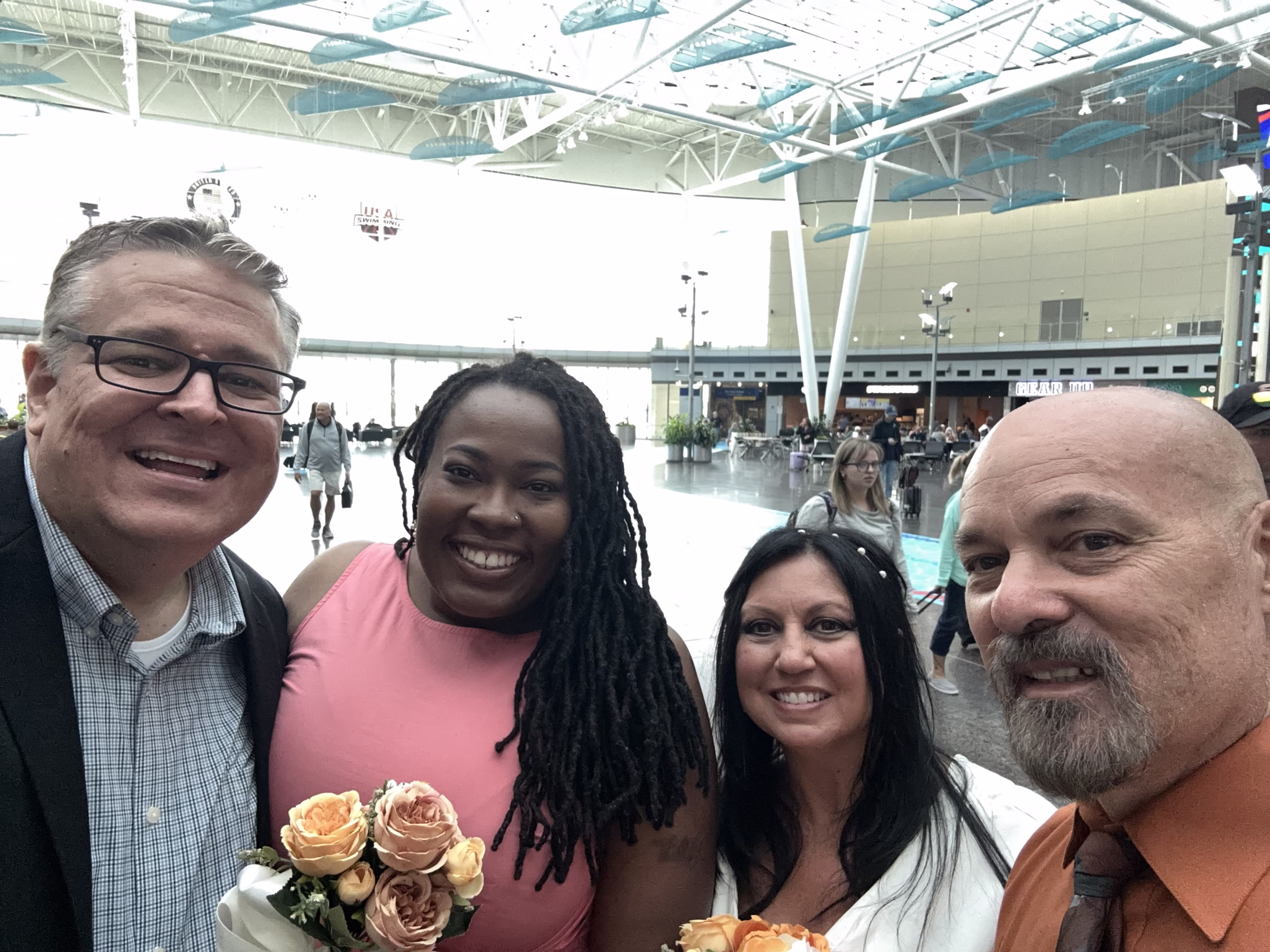They Got Married on a Southwest Flight and It Went Viral
