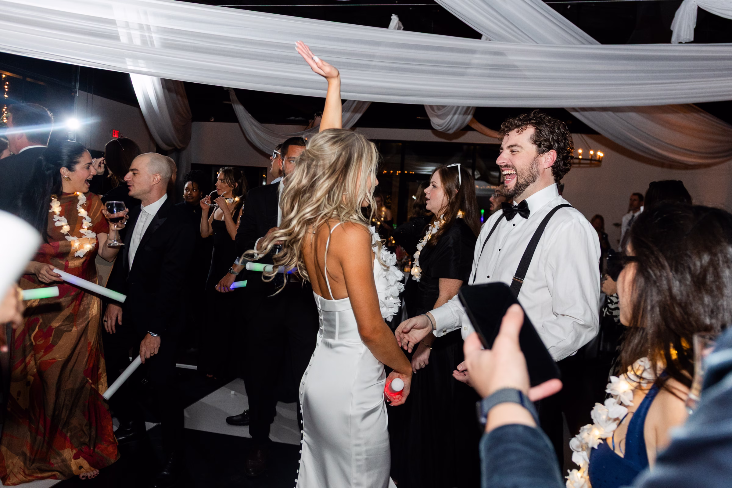 Black and White Nashville Wedding with Rainy Sparkler Sendoff Rebecca Musayev Photography