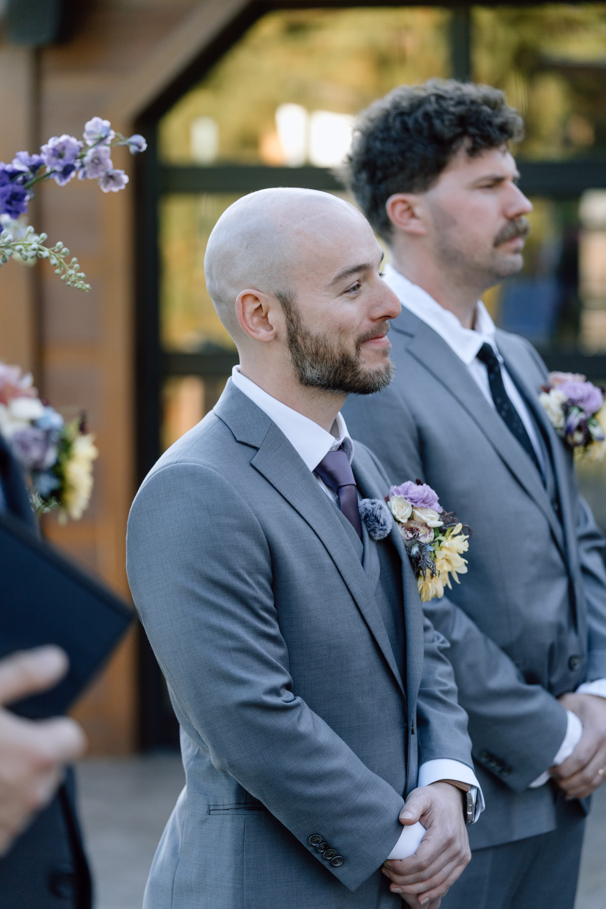 Nashville Wedding with Sunflower Details Hannah Lee Photography