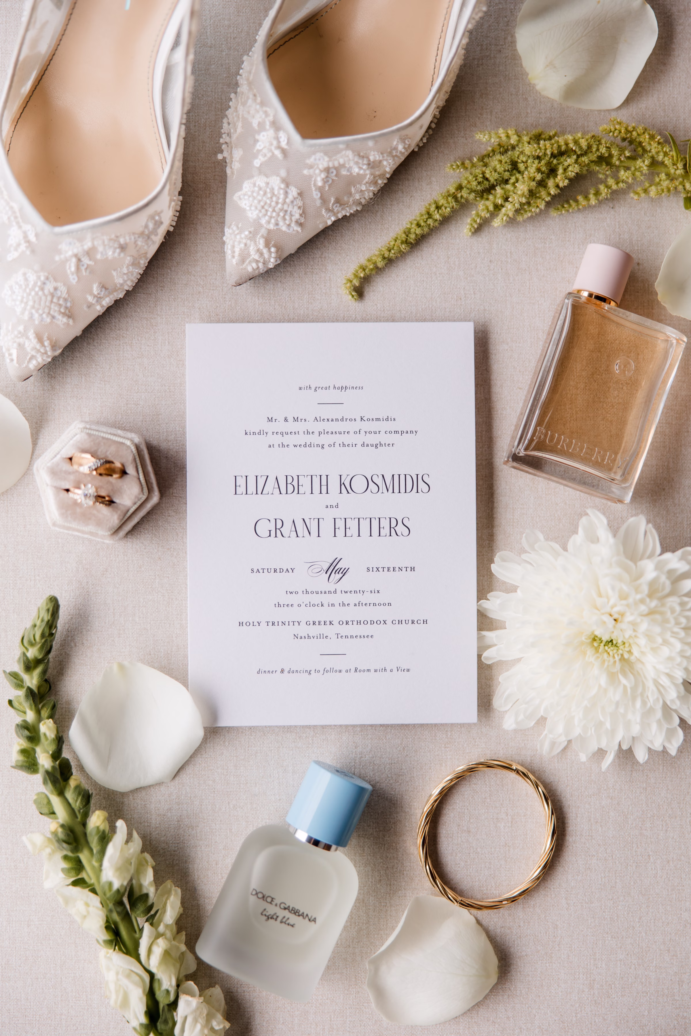Coastal Inspired Nashville Wedding Room With A View | John Myers Photography