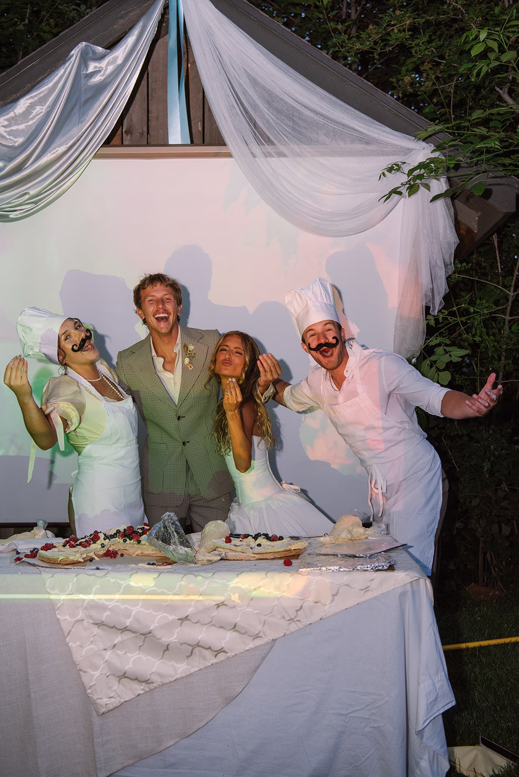 This Bride Made Her Wedding Dress Out of Bedsheets | The Wedding Reporter Podcast