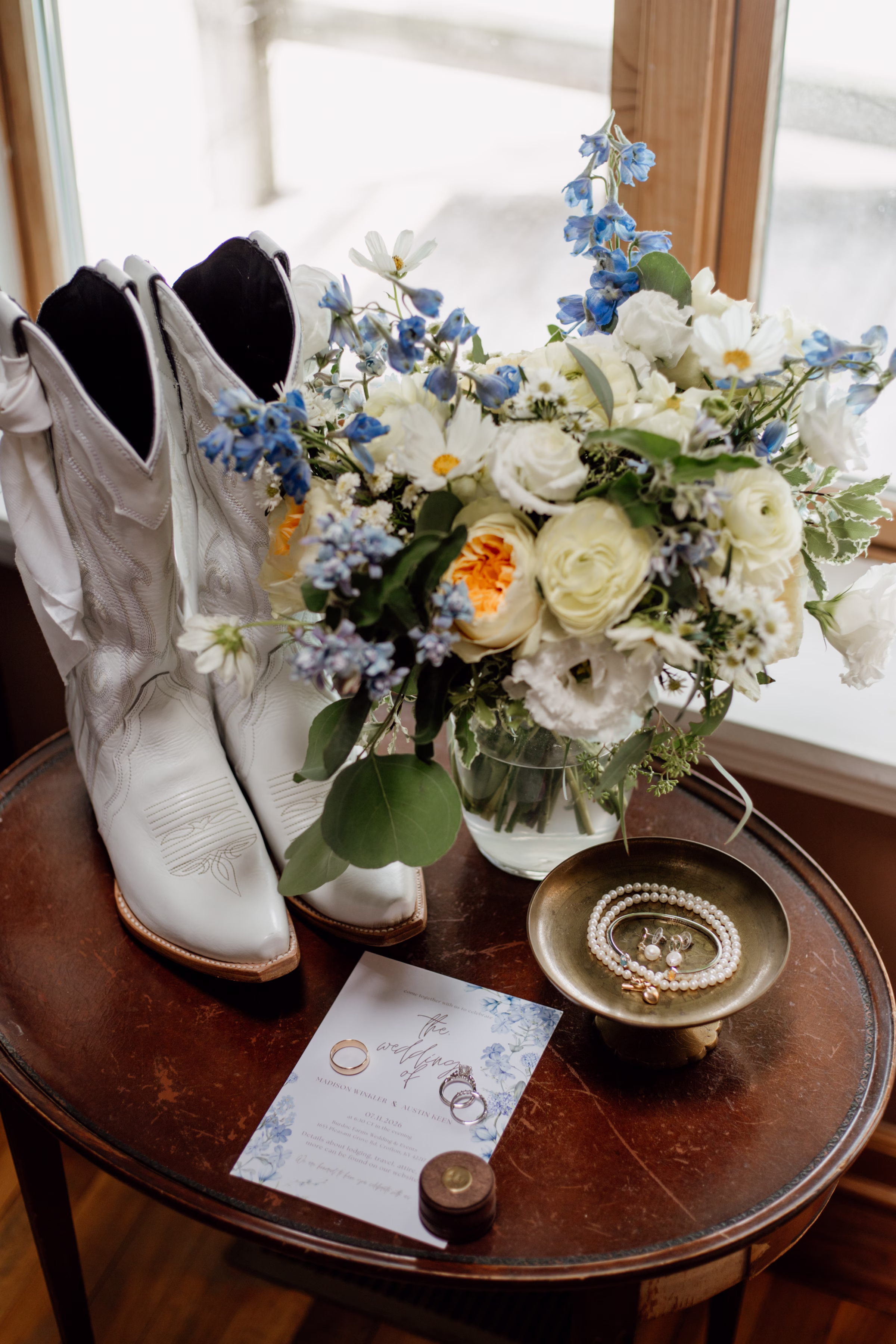 Burdoc Farms 500th Wedding with Cowboy Boots