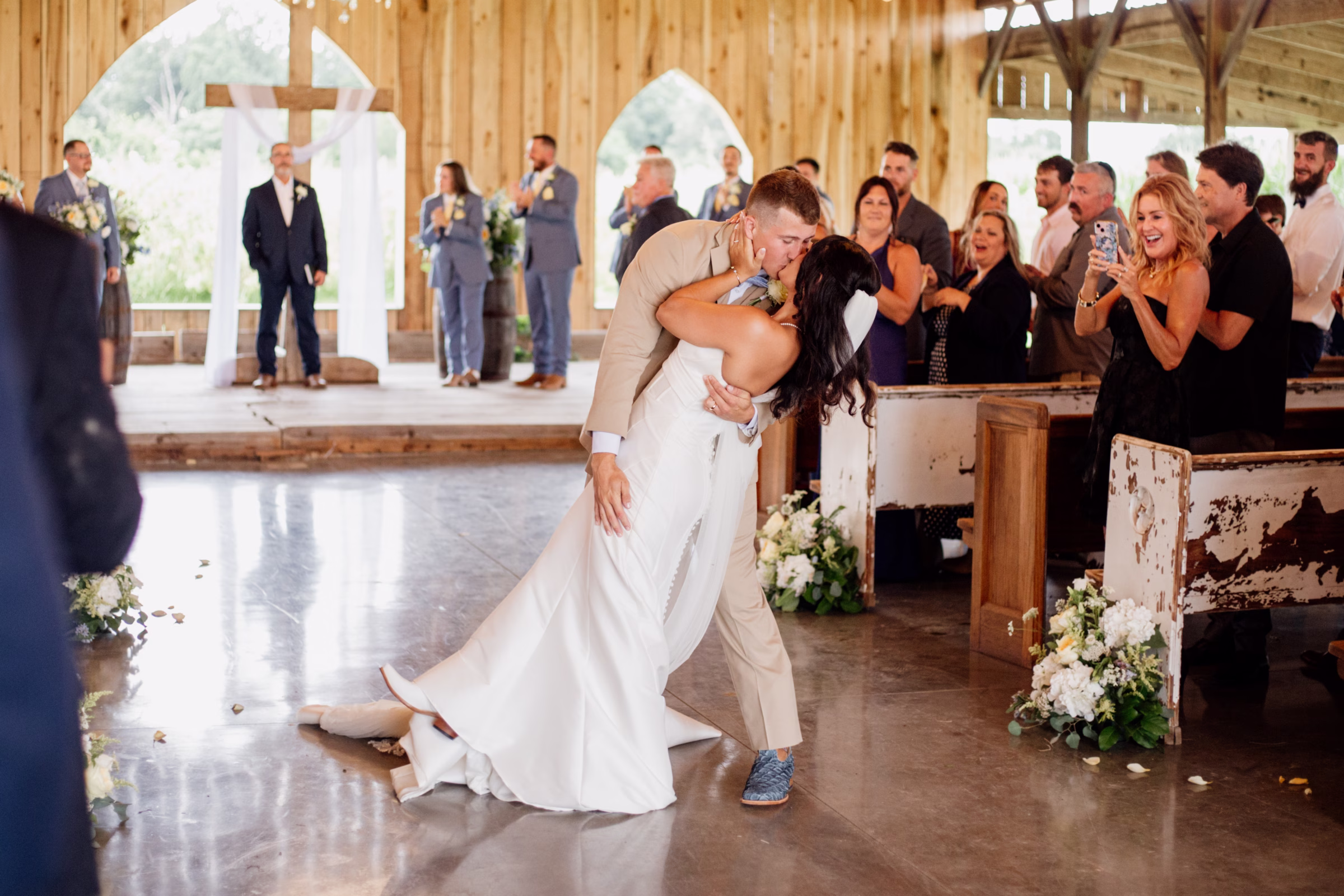 Burdoc Farms 500th Wedding with Cowboy Boots